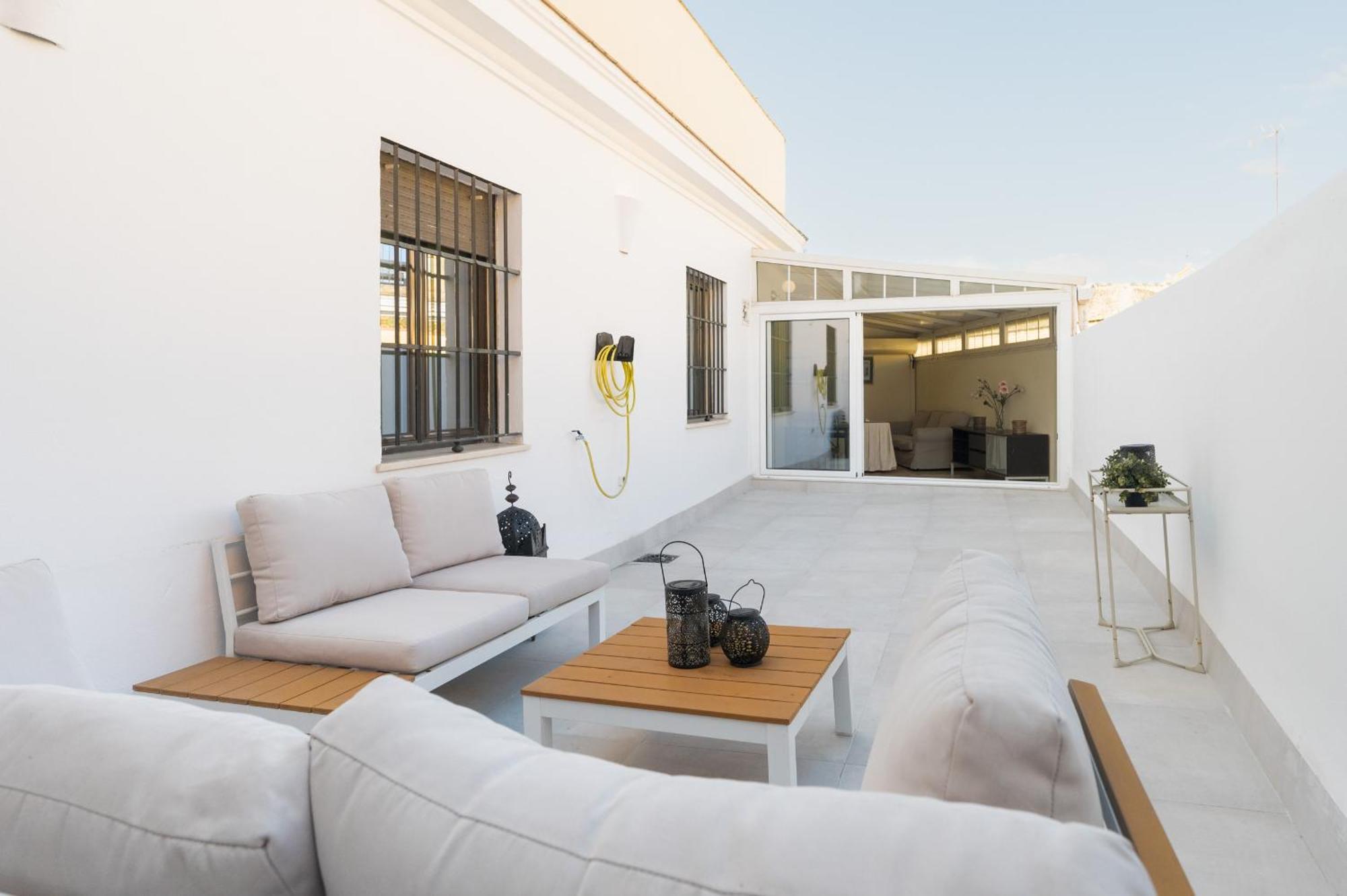 Wide With Terrace & Parking- 3Bd 2Bth- Alfalfa Sevilla Exterior foto
